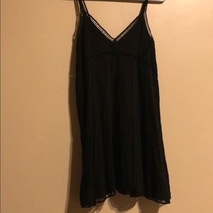 Black flowy dress